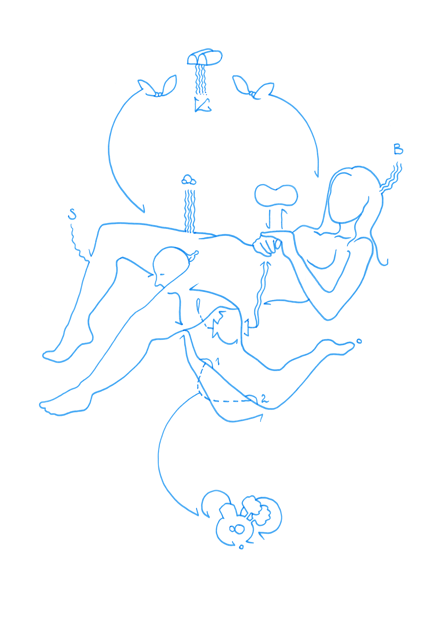 Hannes Kater –Tageszeichnung (Zeichnung/drawing) vom 04.04.2025 (1414 x 2000 Pixel)