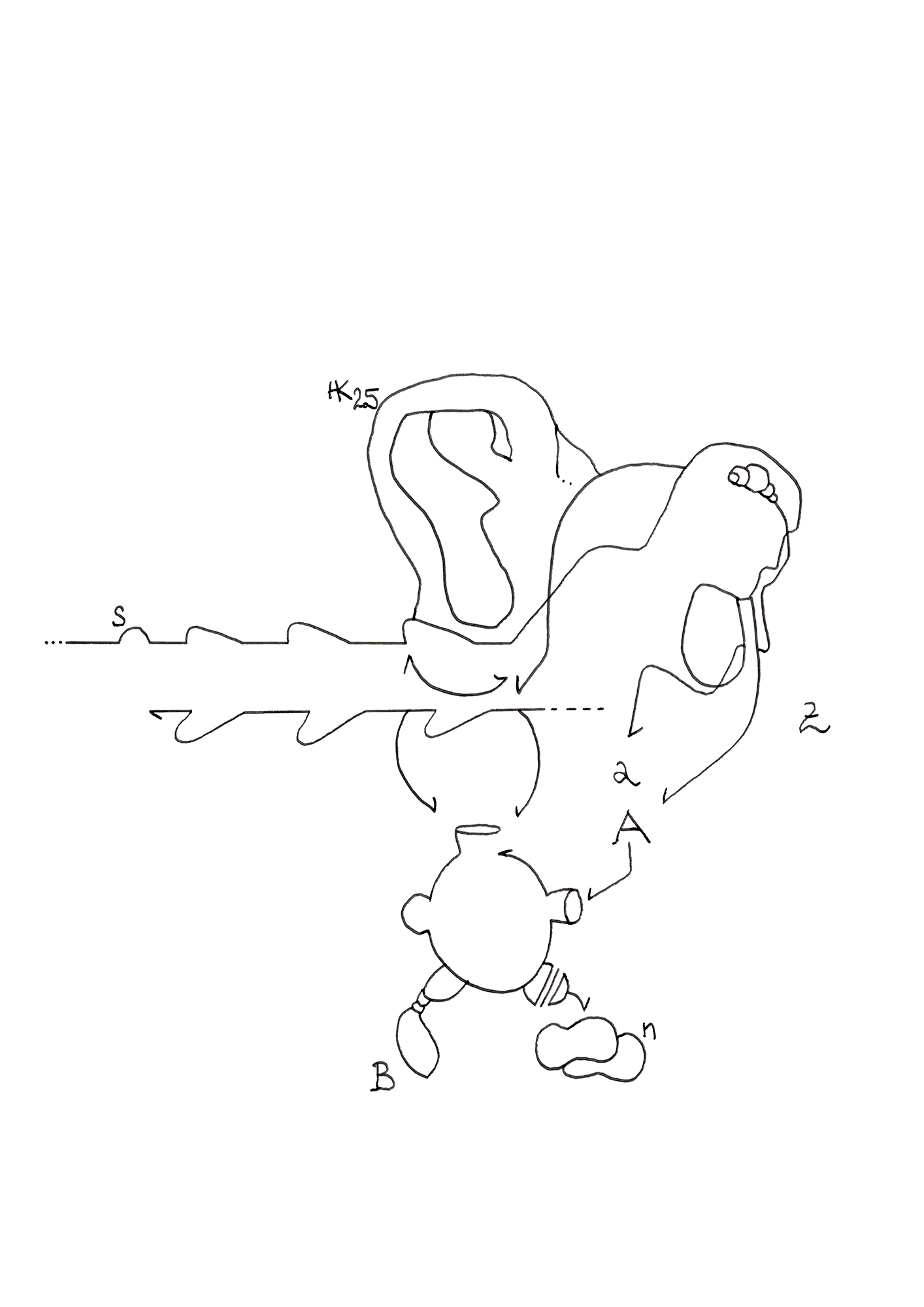 Hannes Kater – Tageszeichnung (Zeichnung/drawing) vom 20.05.2025 (1414 x 2000 Pixel)