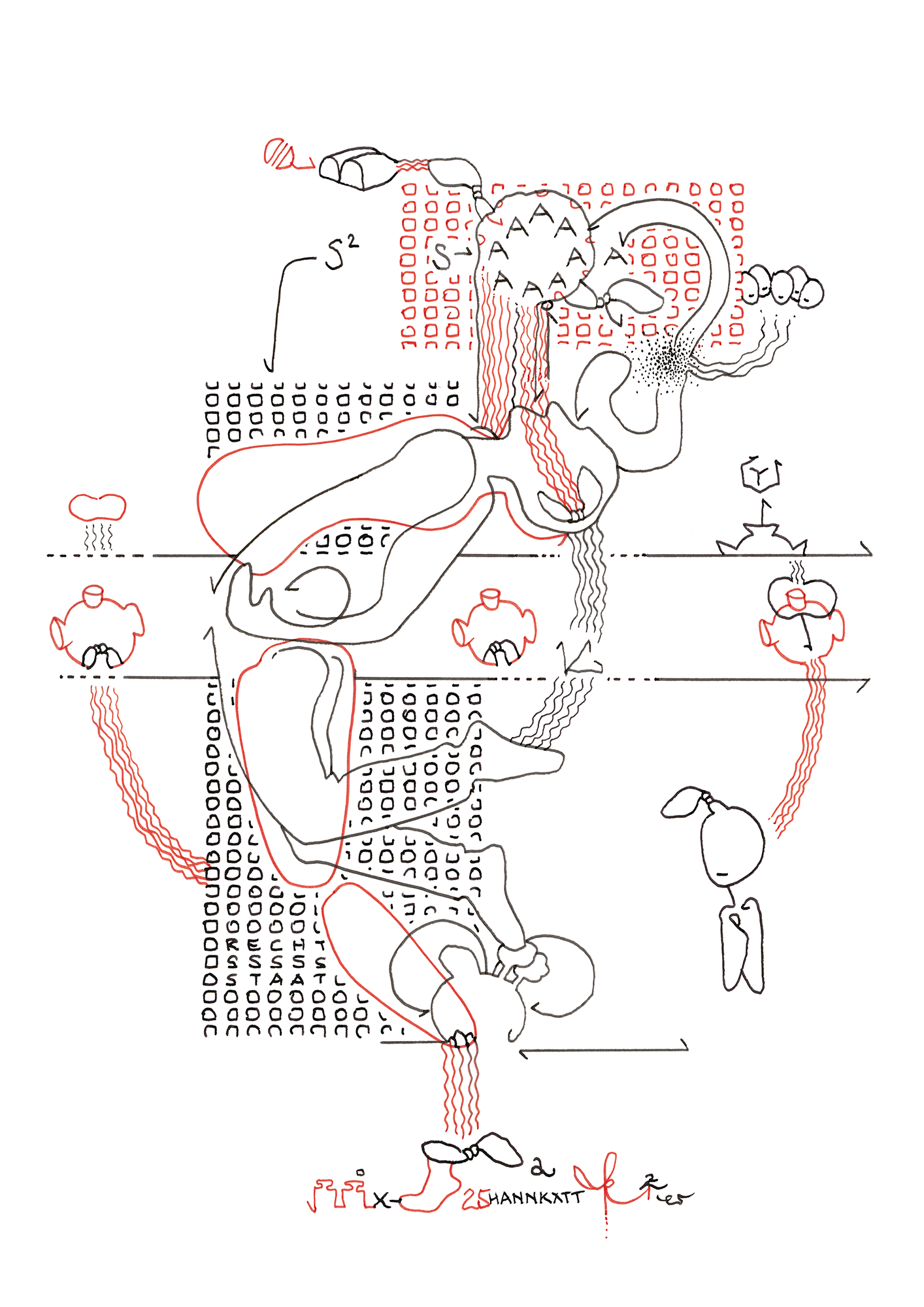 Hannes Kater – Tageszeichnung (Zeichnung/drawing) vom 26.05.2025 (1414 x 2000 Pixel)