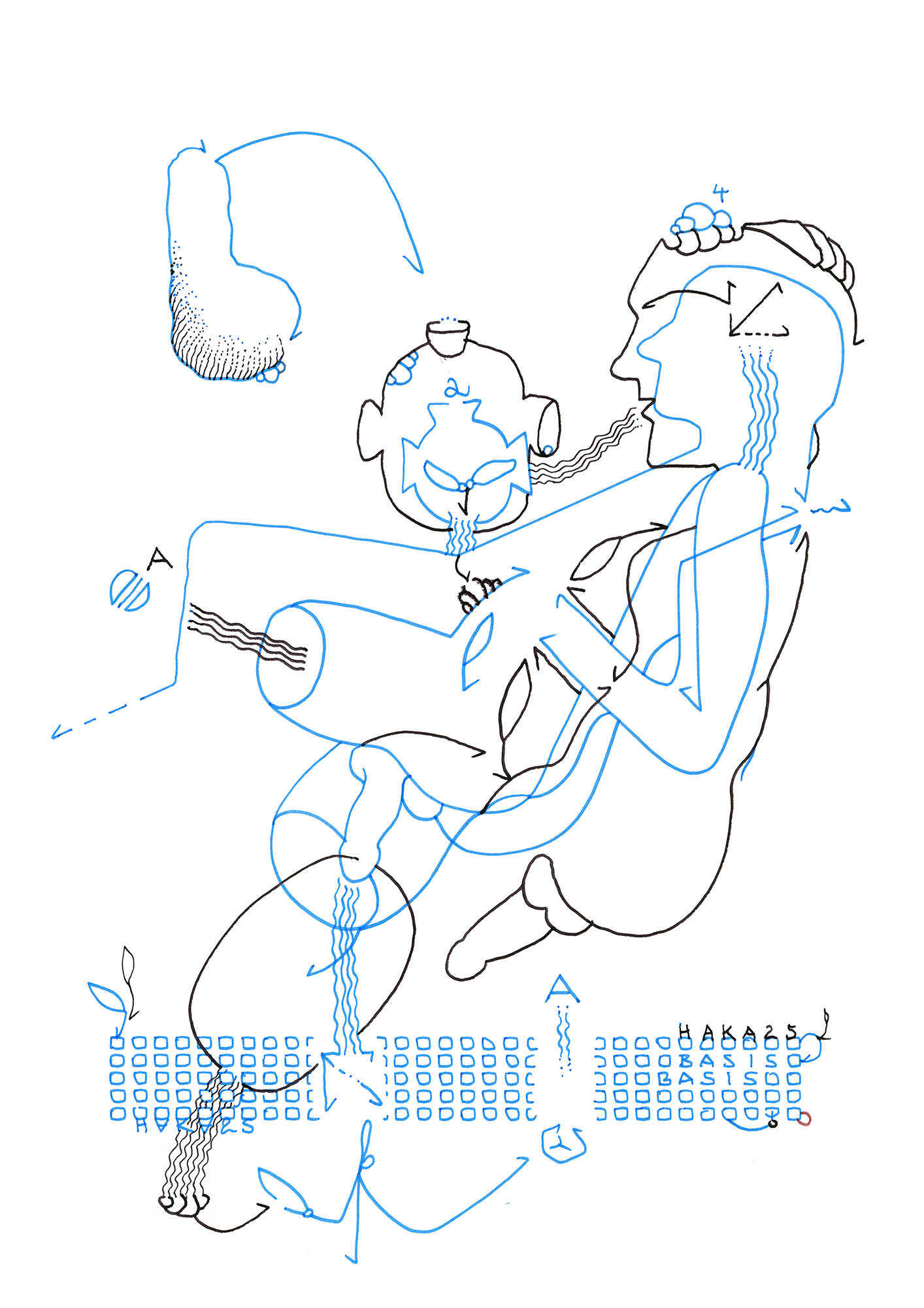 Hannes Kater – Tageszeichnung (Zeichnung/drawing) vom 06.06.2025 (1414 x 2000 Pixel)