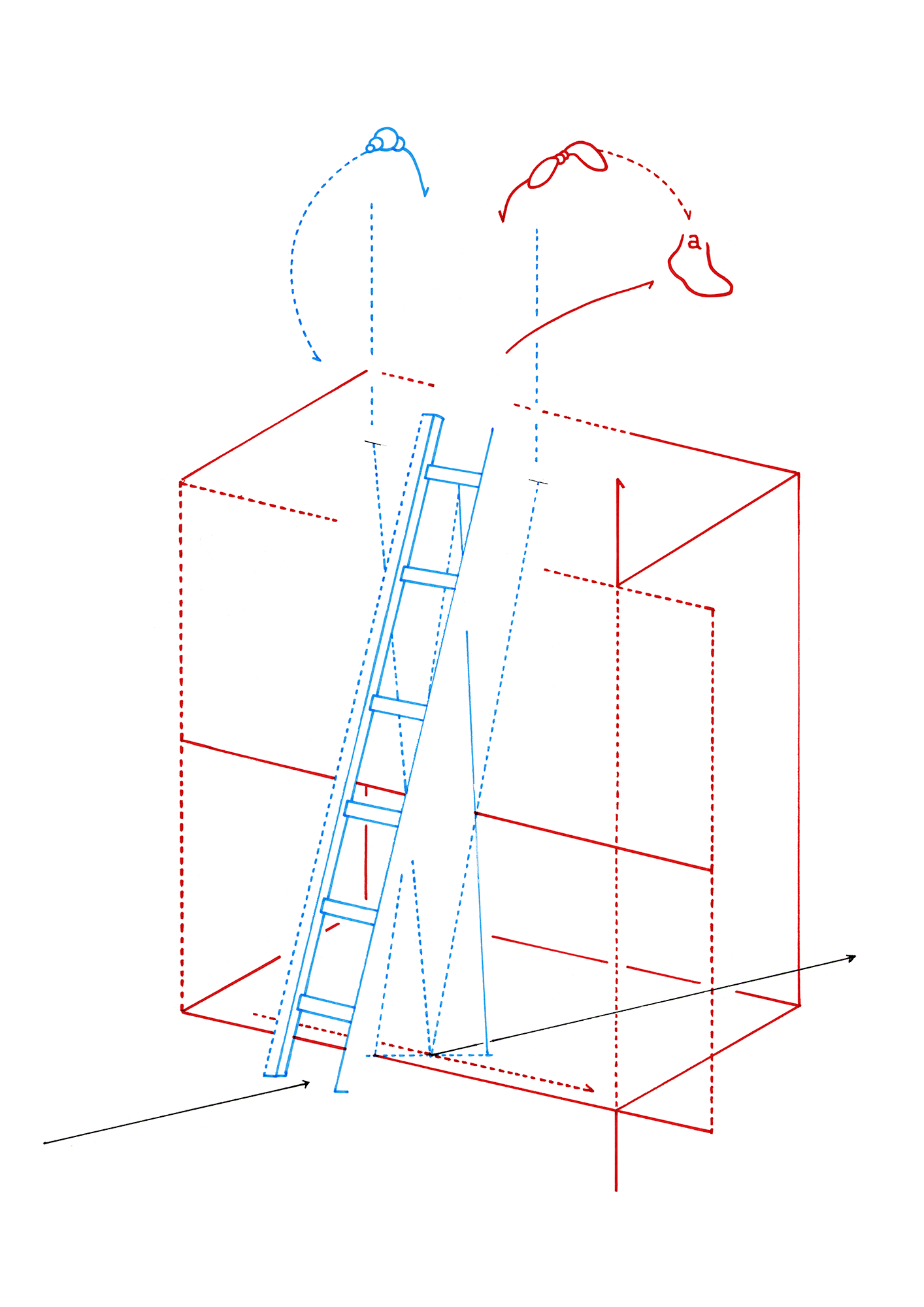 Hannes Kater – Tageszeichnung (Zeichnung/drawing) vom 20.10.2014 (1414 x 2000 Pixel)