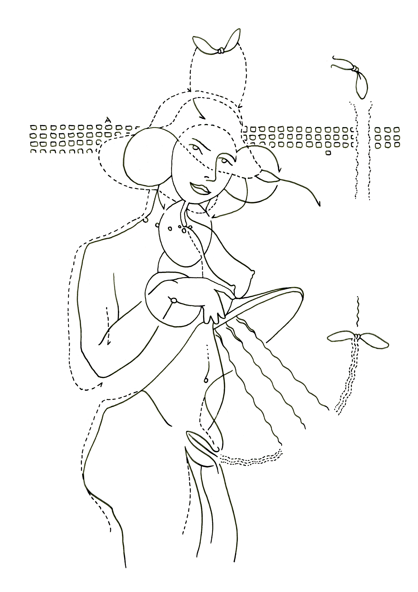 Hannes Kater – Tageszeichnung (Zeichnung/drawing) vom 18.11.2014 (1414 x 2000 Pixel)