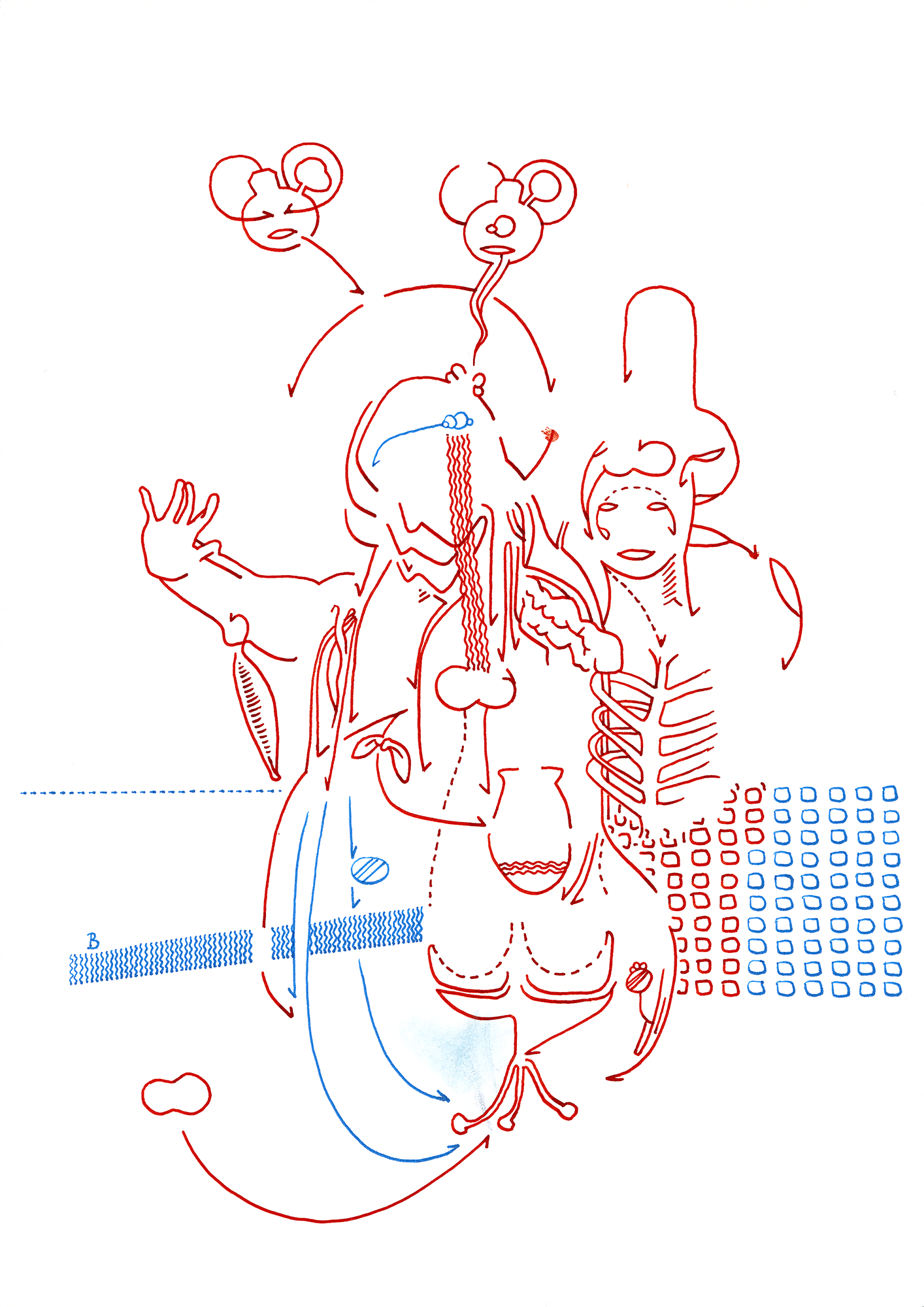 Hannes Kater – Tageszeichnung (Zeichnung/drawing) vom 08.09.2015 (1414 x 2000 Pixel)