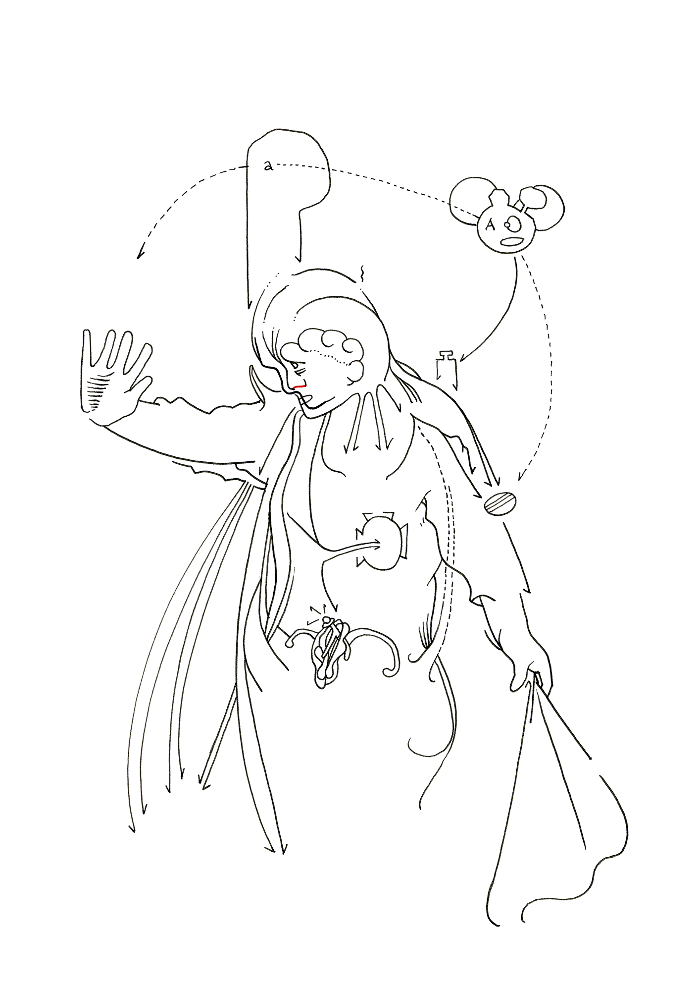 Hannes Kater – Tageszeichnung (Zeichnung/drawing) vom 19.09.2015 (1414 x 2000 Pixel)