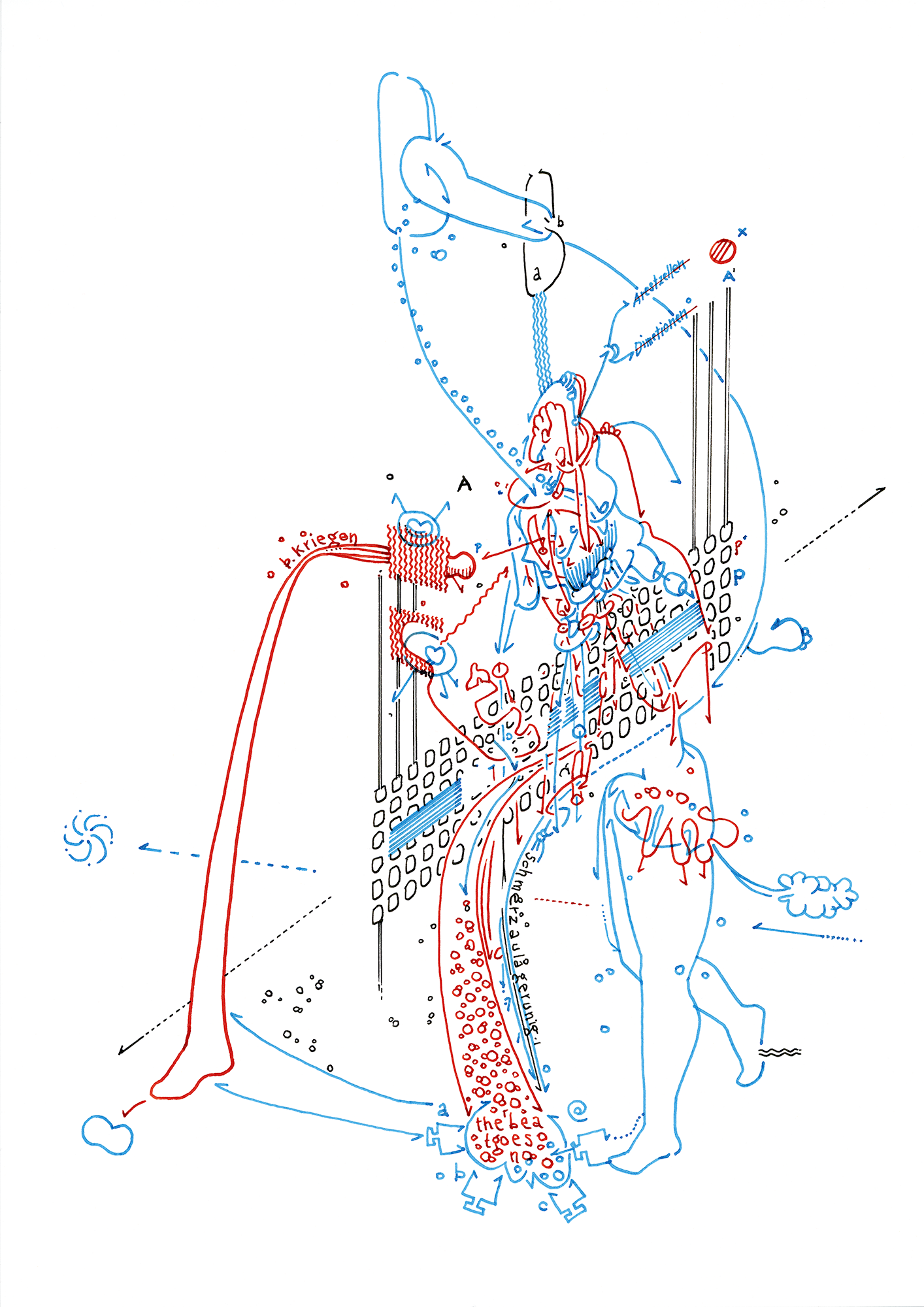 Hannes Kater – Tageszeichnung (Zeichnung/drawing) vom 02.10.2015 (1414 x 2000 Pixel)