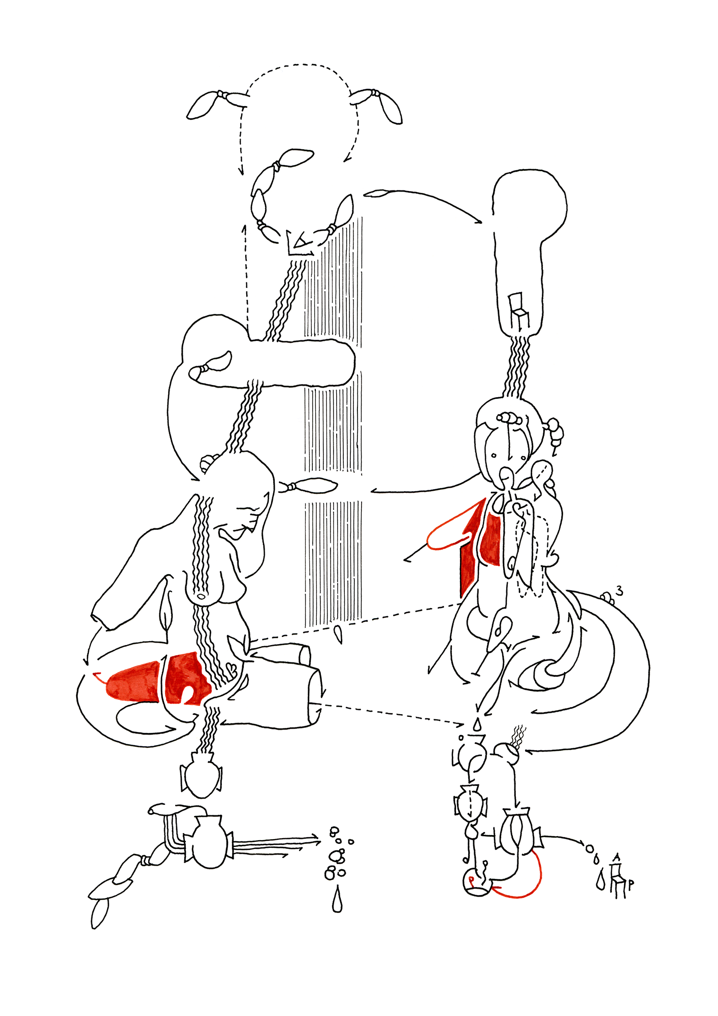 Hannes Kater – Tageszeichnung (Zeichnung/drawing) vom 07.10.2019 (1414 x 2000 Pixel)