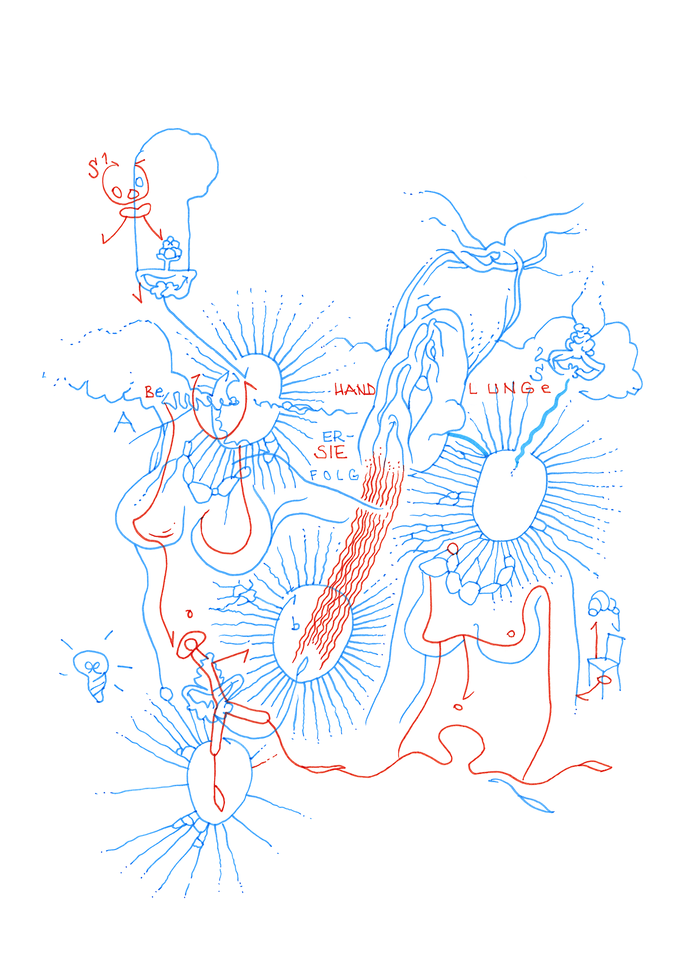 Hannes Kater: Tageszeichnung (Zeichnung/drawing) vom 26.09.2022 (1414 x 2000 Pixel)