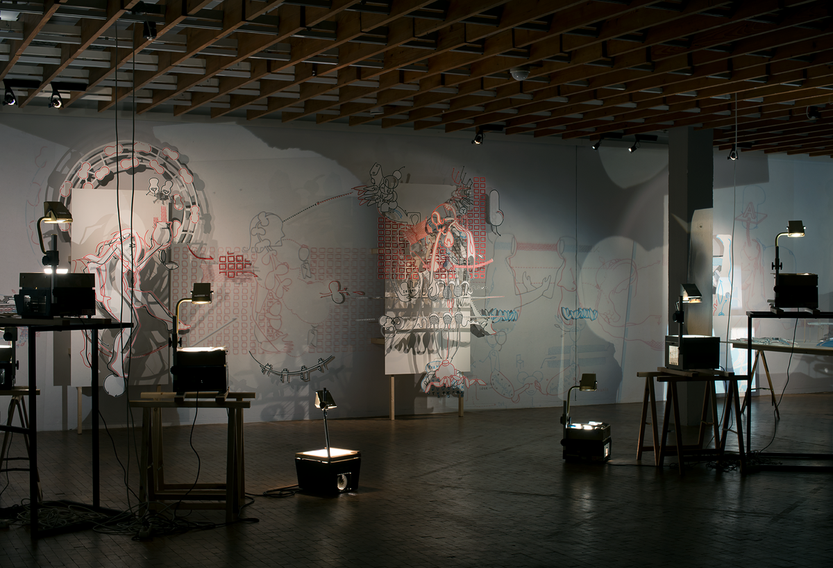 Hannes Kater: "&uuml;berbrechen", AdK Berlin Saal 3, 2012