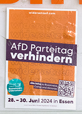 Sticker "AfD Parteitag verhindern"