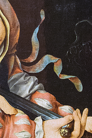 Selbstmord der Lucretia (Detail) von Joos van Cleve