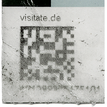 Ticket mit 2D-Code - Detail