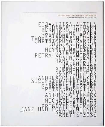 25 Jahre Preis des Kunstvereins Hannover. 2008