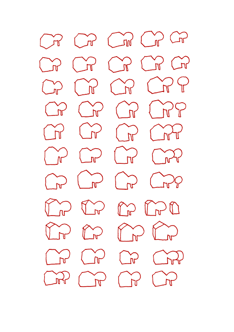 Hannes Kater - Studienblatt_3 zu Darsteller Nr. 7 'Haus-Baum'