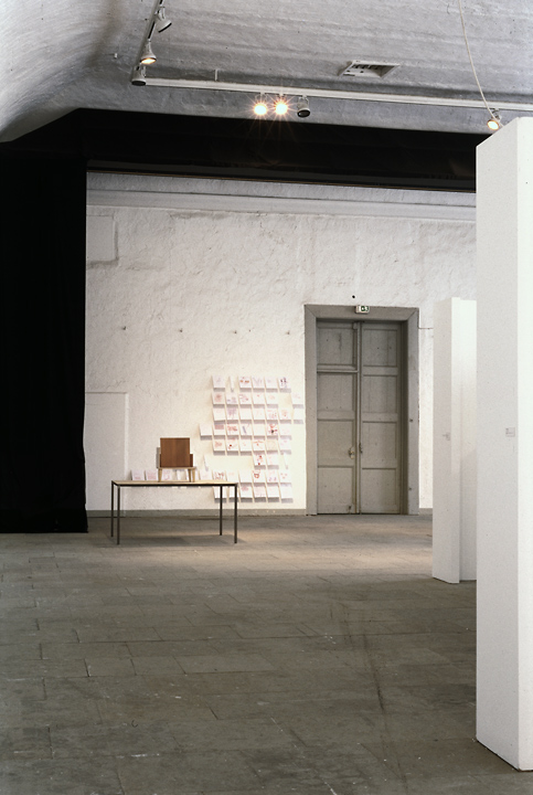 Wiedersehen – 79. Herbstausstellung, Kunstverein Hannover 1996/1997: Arbeit von Hannes Kater