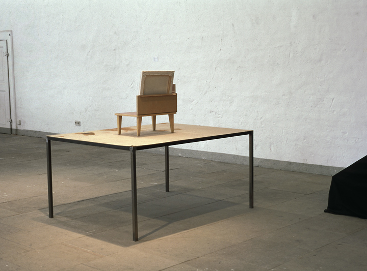 Wiedersehen – 79. Herbstausstellung, Kunstverein Hannover 1996/1997: Arbeit von Hannes Kater