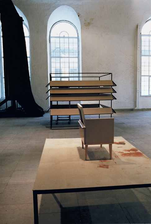 Wiedersehen 79. Herbstausstellung, Kunstverein Hannover 1996/1997: Arbeit von Hannes Kater