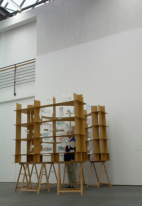 Hannes Kater - Darstellerlexikon im Rundregal, Kunsthalle Lingen 2007