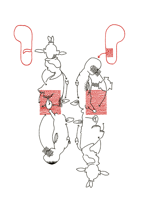 Zeichnung a-14 / Dortmunder Kunstverein: Der 'Hey now' Moment, 2007